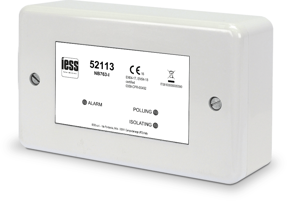 IESS - MODULO SUPERVISIONE LOOP IE CON ISOLATOR