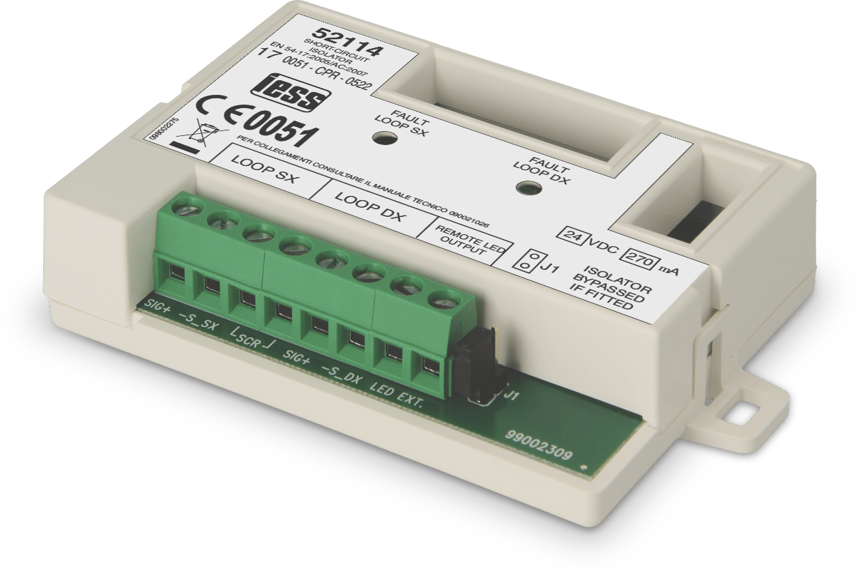 IESS - MOD. ISOLATORE DI LINEA PER LOOP AN. IND