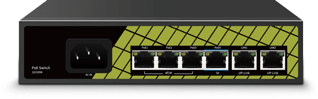 IESS - SWITCH 6 PORTE TOTALI CON POTENZA 60W 53039