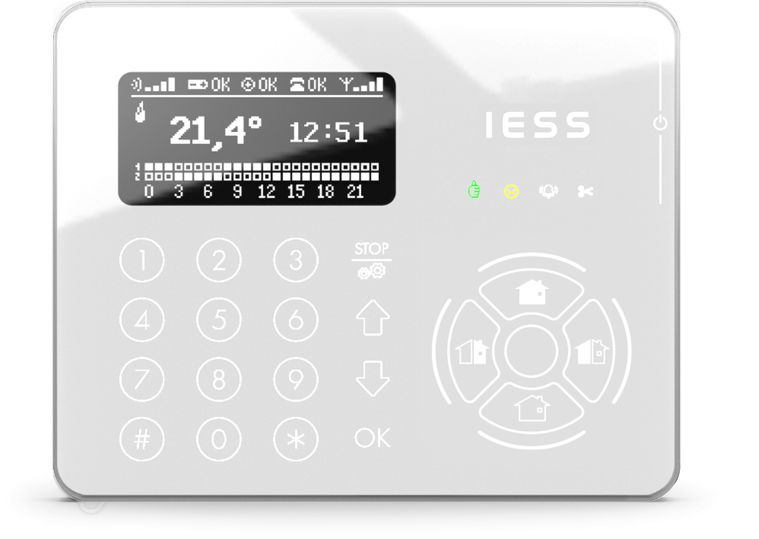 IESS - TASTIERA COMANDO I-TRADE TOUCH PAD CAPSE