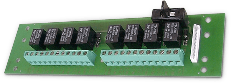 IESS - SCHEDA COMANDO 8 USCITE RELE ETRREL