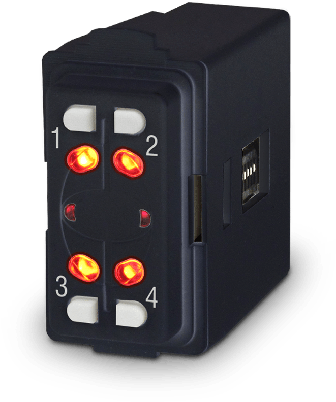 IESS - LETTORE PROSSIMITA GRIGIO RS485 EN50131