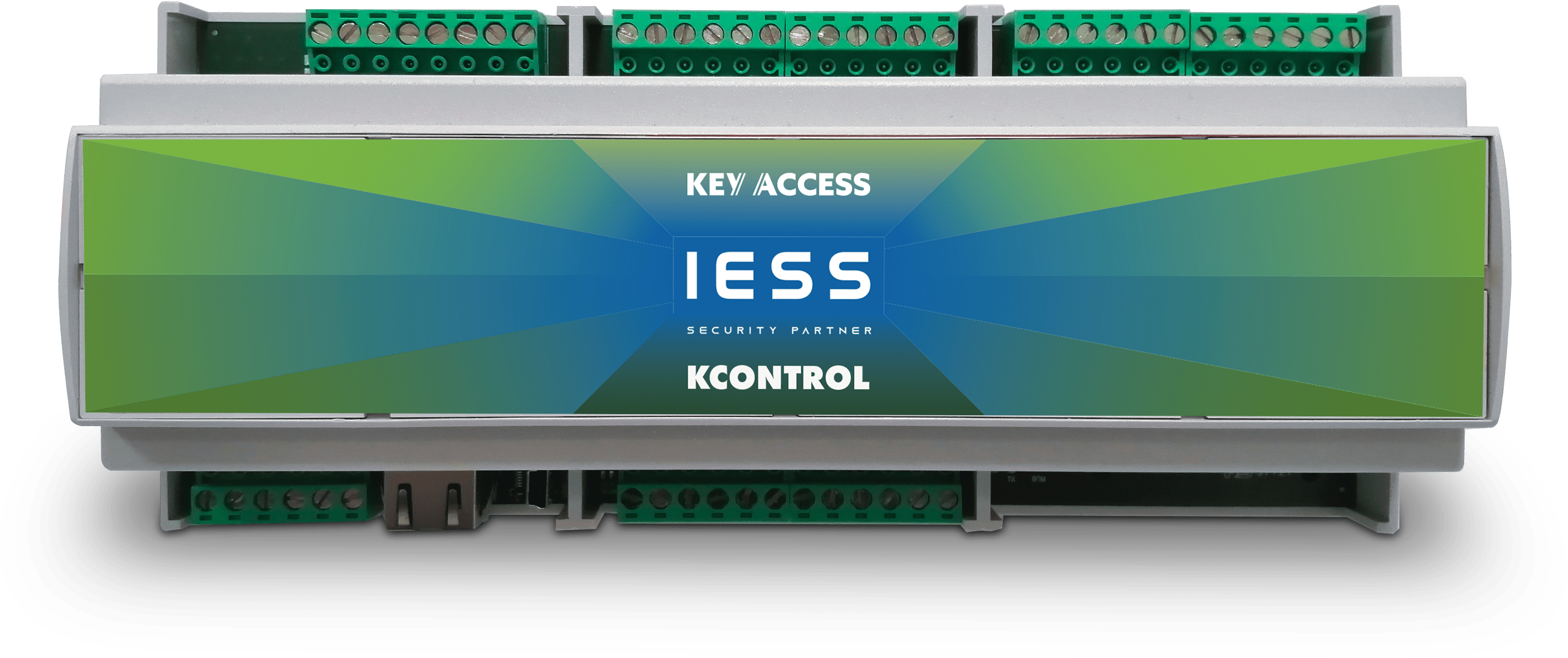 IESS - CONTROLLER SU BARRA DIN 1 VARCO (ALIM.12