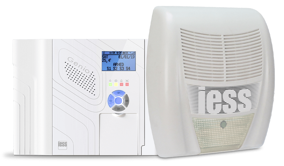 IESS - KIT ANTINTRUSIONE IBRIDO GENIODOMO+SEI40