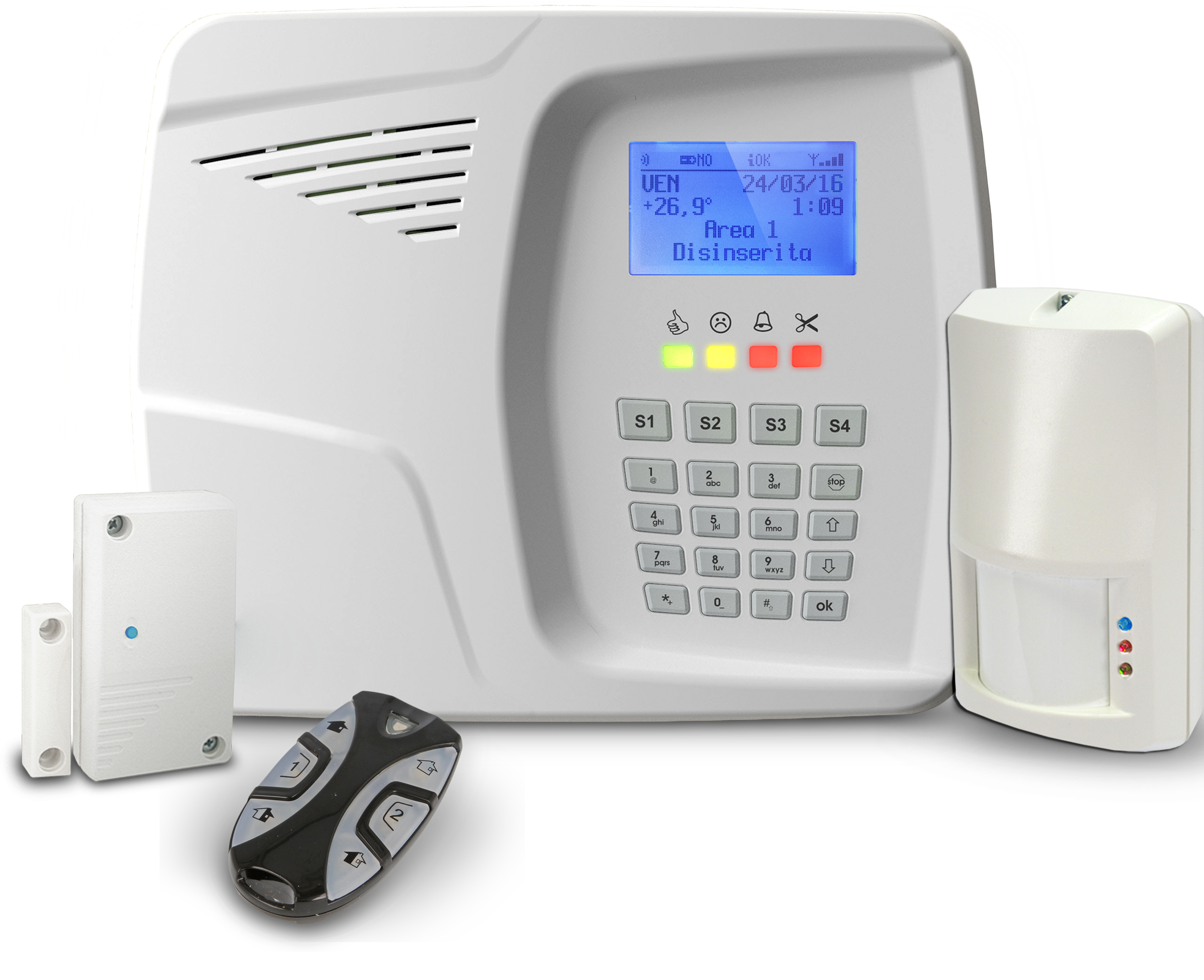 IESS - KIT ANTINTRUSIONE VIA RADIO PRECONFIGURA