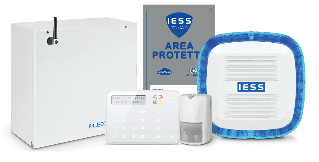 IESS - KIT CON F44 E NUOVA SIRENA QUEEN