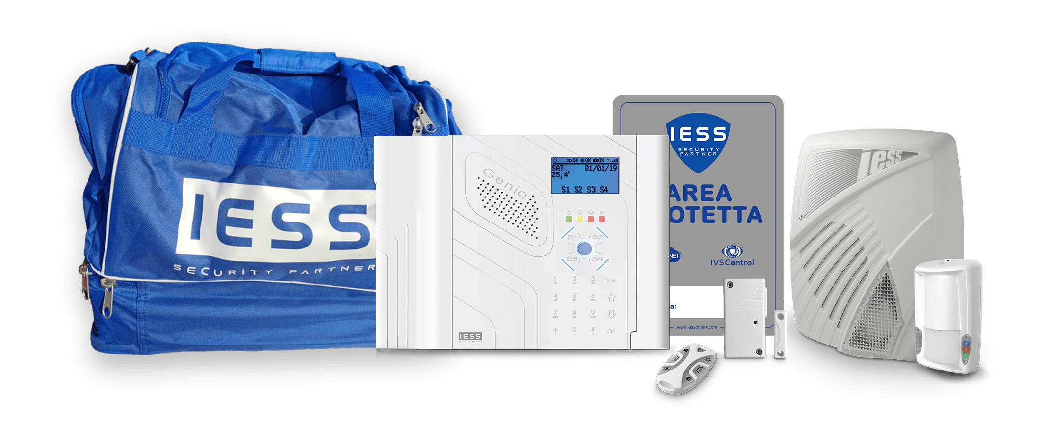 IESS - KIT RADIO SOLO868 PREC. GENIOSMART8+QUEE KIT4402QTD