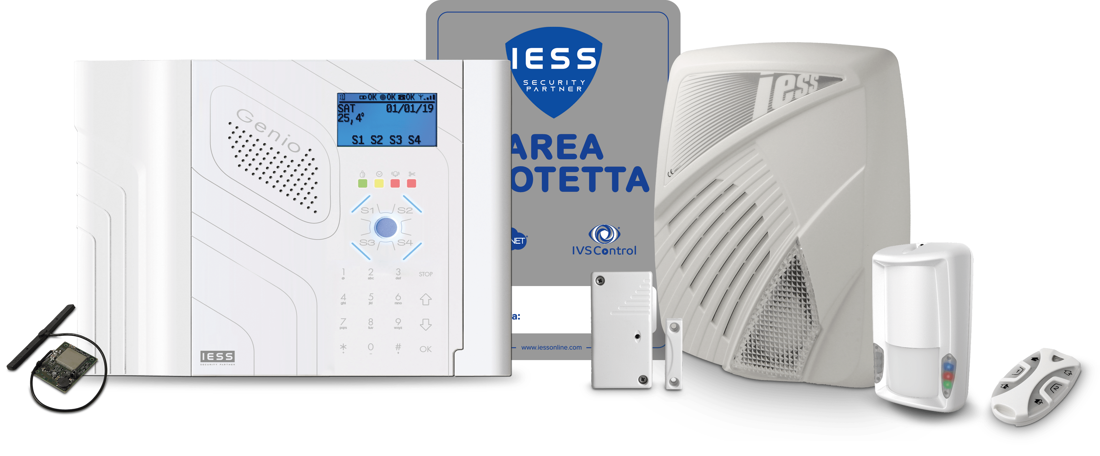 IESS - KIT I-TRADE PRECONF. 4G CON GENIOPLUS KIT4421