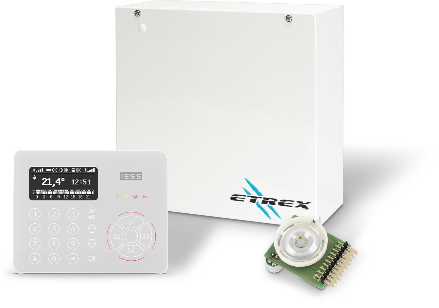 IESS - KIT CON ETREX99, 51008 E TASTIERA ESTRA