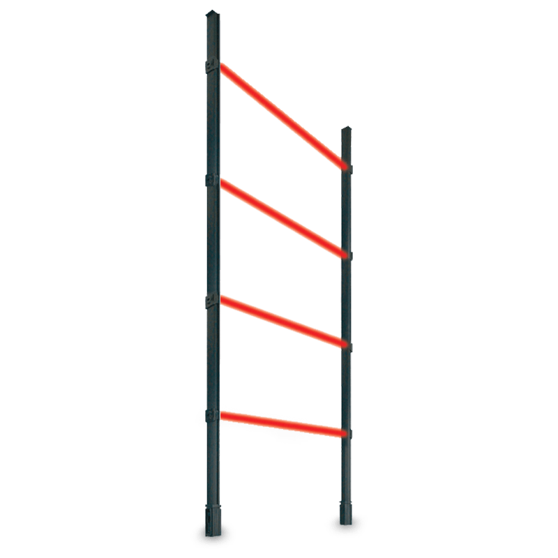 IESS - BARRIERA IR INT/EST 4 RAGGI LKIR4V2