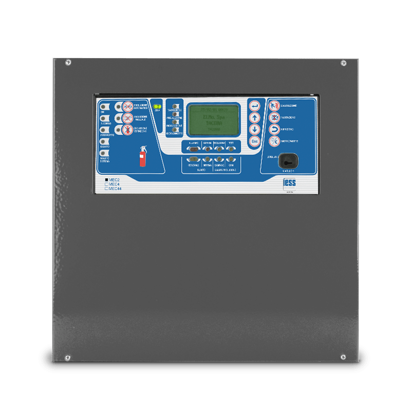 IESS - CENTRALE INCENDIO CONVENZIONALE 4 ZONE