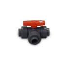 IESS - VALVOLA 3 VIE A SFERA MANUALE ABS (SU RI