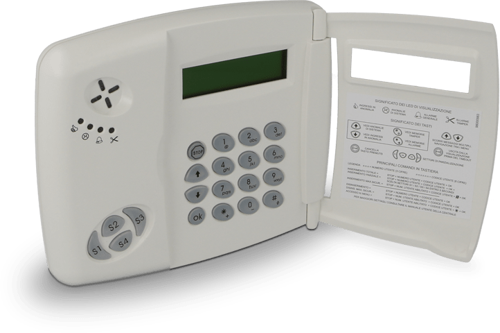 IESS - TASTIERA CON SPORTELLINO SU BUS RS485. NIRVA