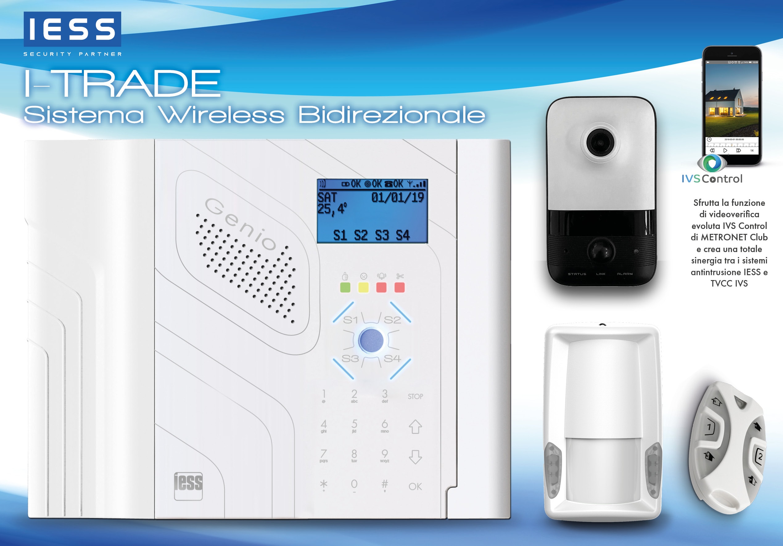 IESS - PANNELLO ESPOSITIVO 30X43 IVS CONTROL