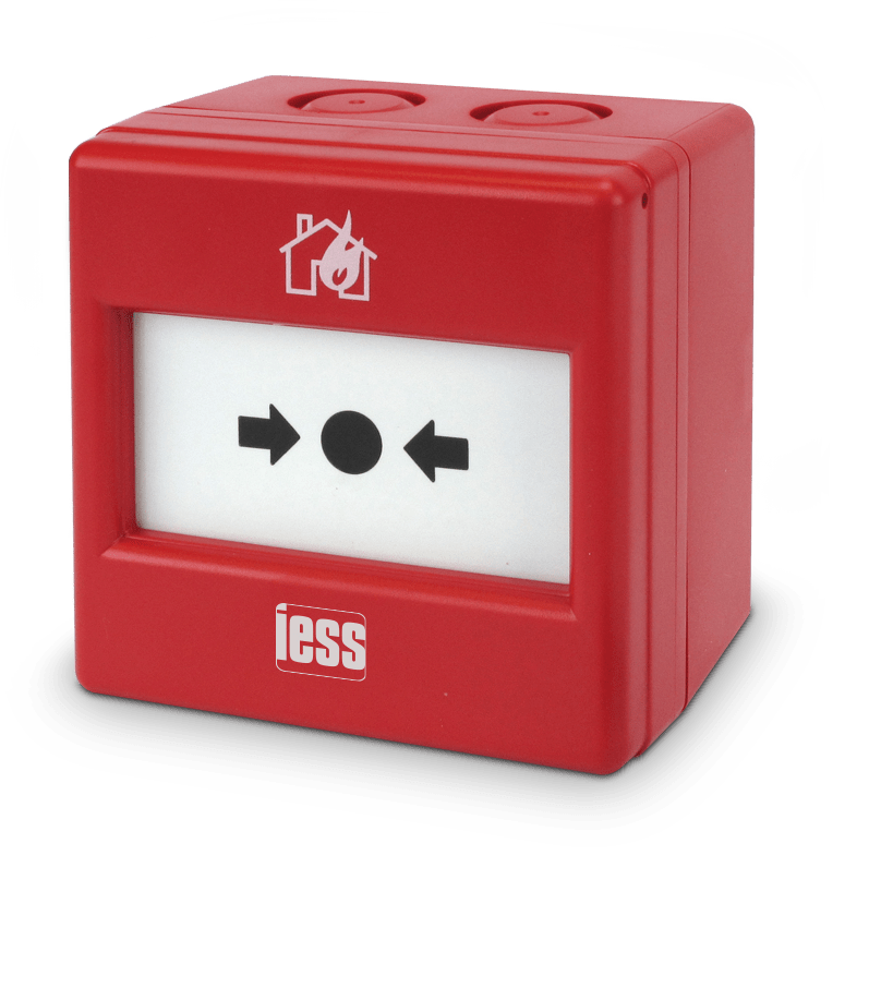 IESS - PULSANTE ROTTURA VETRO X ESTERNO COMP.ME