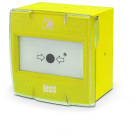 IESS - PULSANTE CONV. A PRESSIONE GIALLO RIPRIS PRV1G