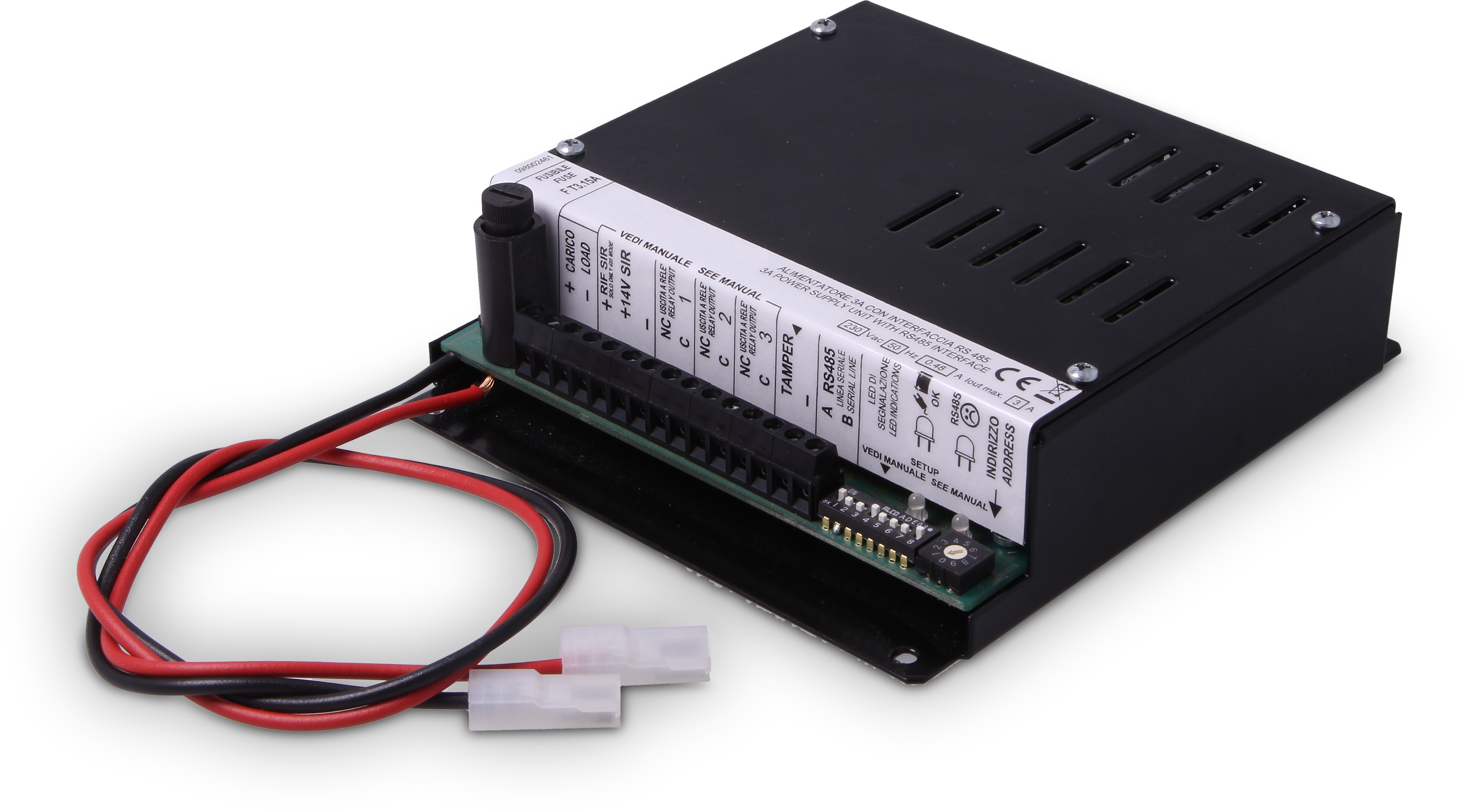 IESS - ALIM. SW+RS485 MAX 3A SUPERV. BAT MAX 17