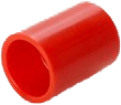 IESS - MANICOTTO ABS ROSSO X TUBI 25 MM (SU RIC