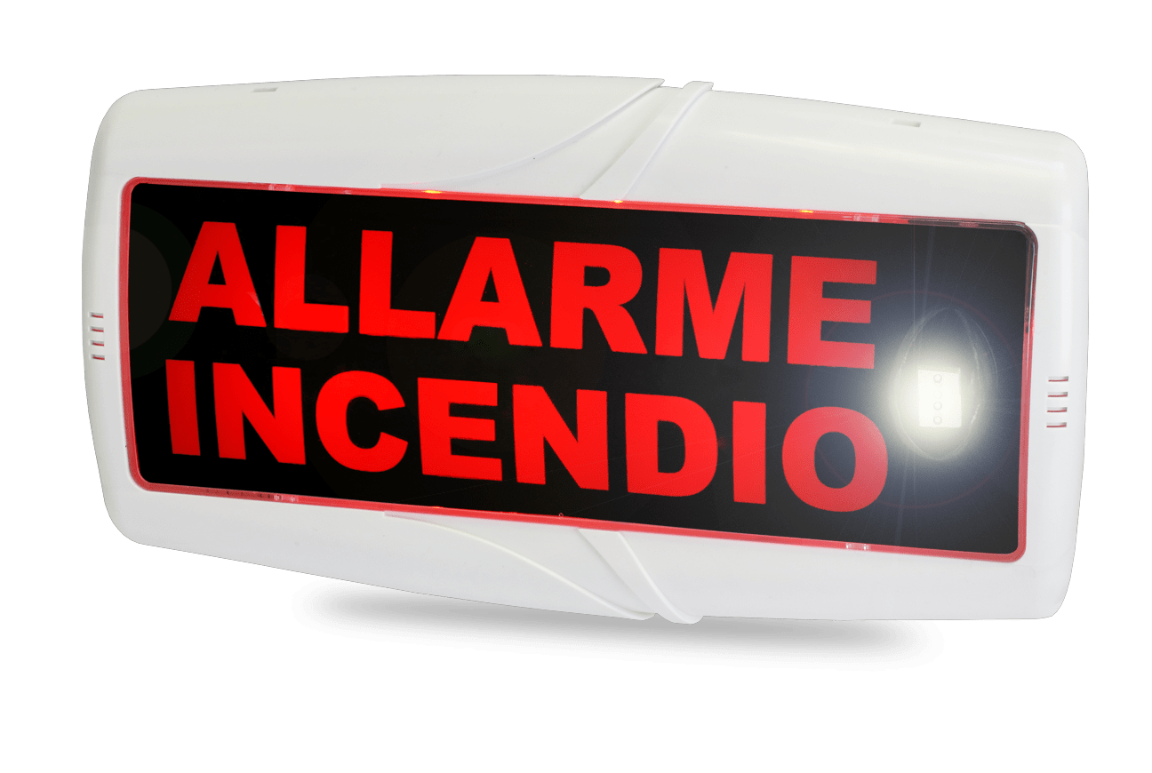 IESS - TARGA OTTICO ACUSTICA EN54-3/23 MONOFACC