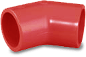 IESS - RACCORDO ANGOLARE 45 ABS D25MM