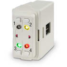 IESS - LETTORE RS485 4 TASTI BTICINOMAGIC BIANC