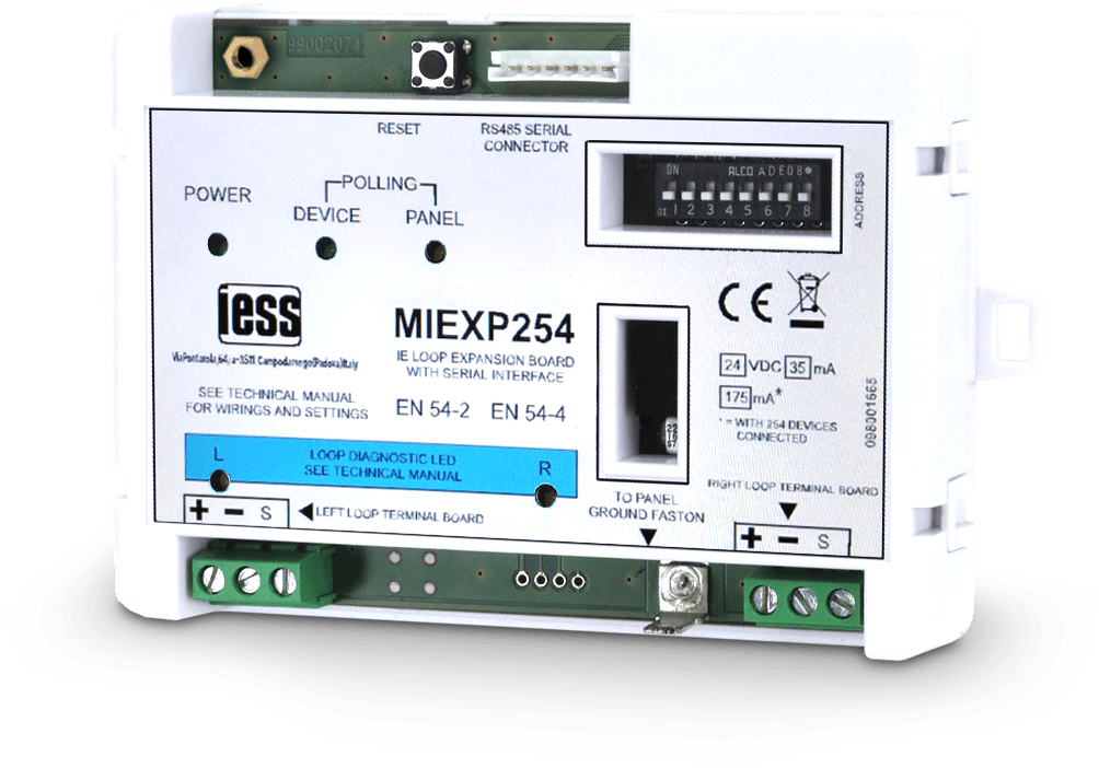 IESS - SCHEDA LOOP IE X CENTRALE MEC44