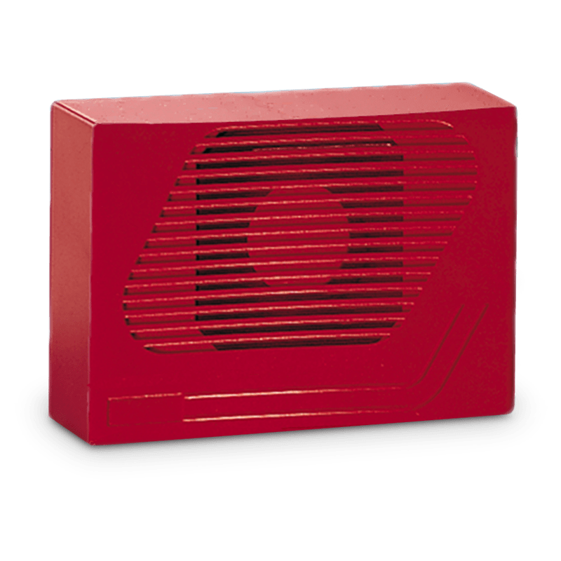 IESS - SIRENA PIEZO ANTINCENDIO INT. ROSSA 24V