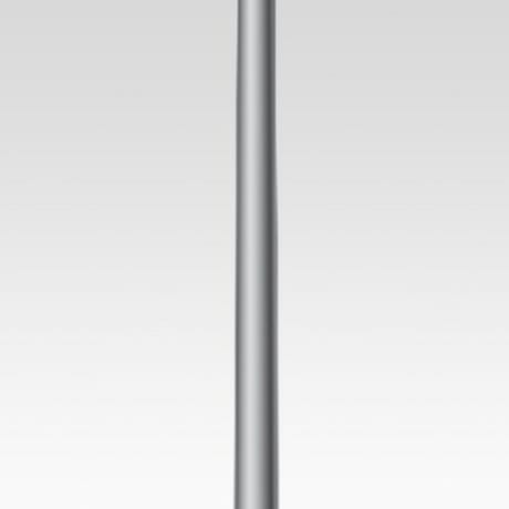 IGUZZINI ILLUMINAZIONE - PALO CONICO C/PIASTRA FE.D=60 H=4000 PER