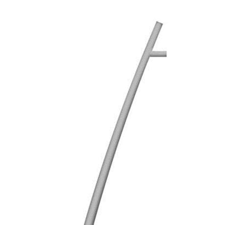 IGUZZINI ILLUMINAZIONE - PALO CONI.CURV.INTERM.PIAS.FE.D=147/70 H