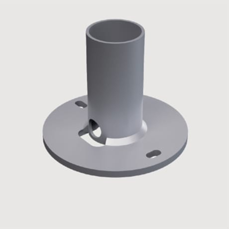 IGUZZINI ILLUMINAZIONE - ATTACCO APPLIQUE IN FERRO ZINC. PER WOW 3.6160.015.0