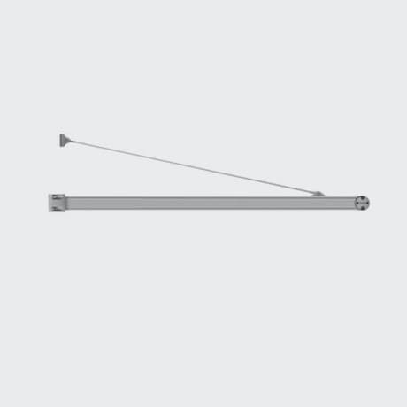 IGUZZINI ILLUMINAZIONE - BRAC.SING.ALL.L=1500 C/FLAN+TIRA.X PALO