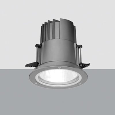 IGUZZINI ILLUMINAZIONE - IROUND GRAN.INCAS.FISSO C/LED NEUTR.WHIT