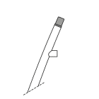 IGUZZINI ILLUMINAZIONE - PUNTALE METACR.H=65 C/1 LED NEUT.WHITE A