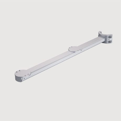 IGUZZINI ILLUMINAZIONE - BRAC.SING.ORIZ.FE.2X L=1206 X PALO D=12