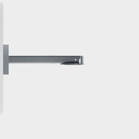 IGUZZINI ILLUMINAZIONE - BRAC.SING.APPLIQUE FE.1X L=350 PER UFO P