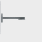 IGUZZINI ILLUMINAZIONE - BRAC.SING.APPLIQUE FE.1X L=350 PER UFO P