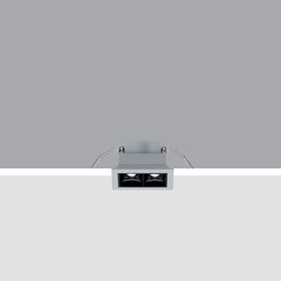 IGUZZINI ILLUMINAZIONE - INC.LASER BLADE FRAME 2 LED NEUT.WHIT.FL