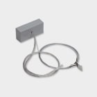 IGUZZINI ILLUMINAZIONE - BASET.RETTAN.C/CAVO ACC.E ALIMEN.ELETTR.