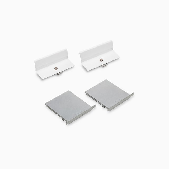 IGUZZINI ILLUMINAZIONE - NR.2 TESTATE DI CHIUSURA MINIMAL PER IN9