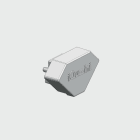 IGUZZINI ILLUMINAZIONE - NR.10 TESTATE PER PROFILO ANGOLARE LEDST