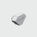 IGUZZINI ILLUMINAZIONE - NR.10 TESTATE PER PROFILO ANGOLARE LEDST