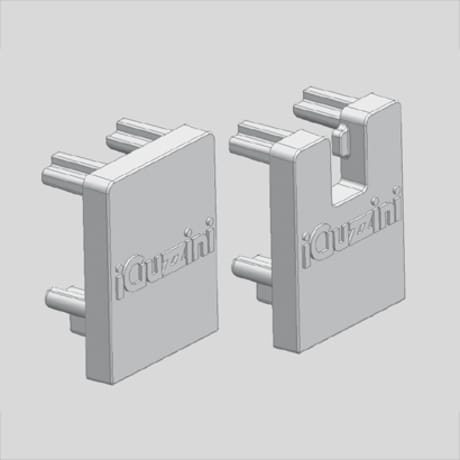IGUZZINI ILLUMINAZIONE - NR.5+5 TESTATE X PROFILO ALTO MINIMAL LE 3.MXL9.001.0