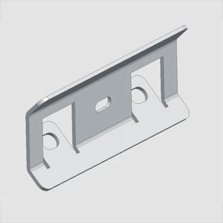 IGUZZINI ILLUMINAZIONE - NR.5 CLIP DI FISSAG.X PROF.ANGOLARE X LE 3.MXM5.000.0
