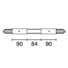 IGUZZINI ILLUMINAZIONE - GIUNTO FLESSIBILE PER BINARIO 3.MXY1.004.0