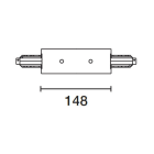 IGUZZINI ILLUMINAZIONE - GIUNTO ALIMENTAZ.DIRETTO PER BINARIO INC 3.MXY5.001.0