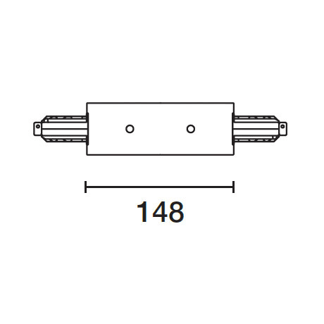 IGUZZINI ILLUMINAZIONE - GIUNTO ALIMENTAZ.DIRETTO PER BINARIO INC