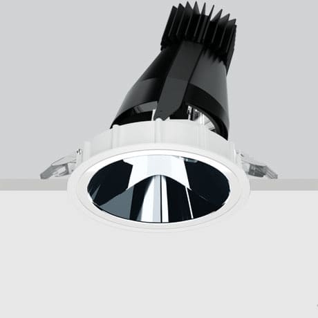 IGUZZINI ILLUMINAZIONE - REFLEX ORIE.COB D=226 FRAM.W/W.5000LM DA