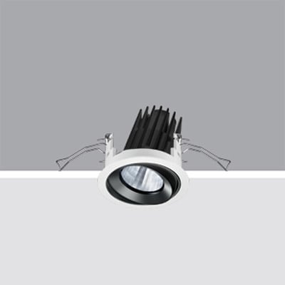 IGUZZINI ILLUMINAZIONE - LASER TONDO D=75 ORIEN.FRAME LED WARM 27 3.P355.701.0