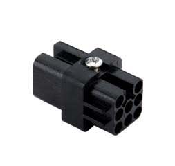 I.L.M.E. - FRUTTO PRESA 7 POLI NERO CDF 07 N