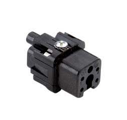 I.L.M.E. - FRUTTO PRESA 5P 10A NERO CKF 04 N